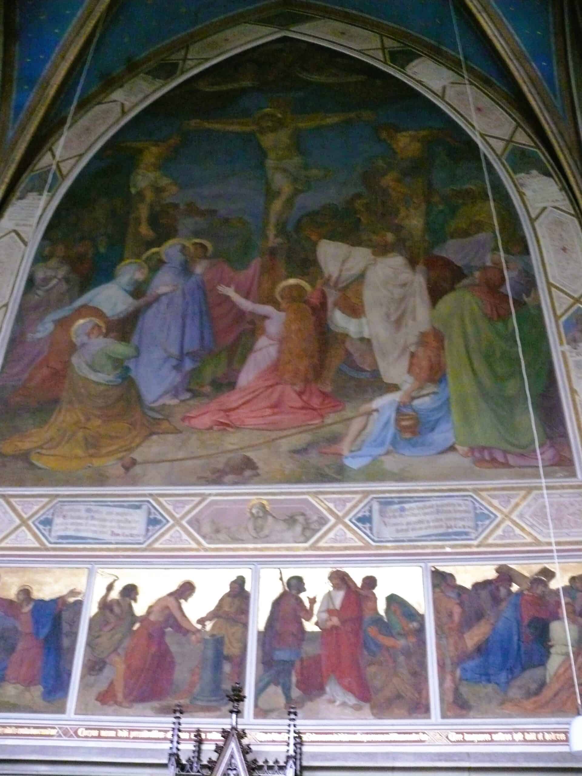 Historische Freskengalerie 228 Wandmalereien und Bildfelder – Remagen · Apollinariskirche, fotografische Ansicht 1