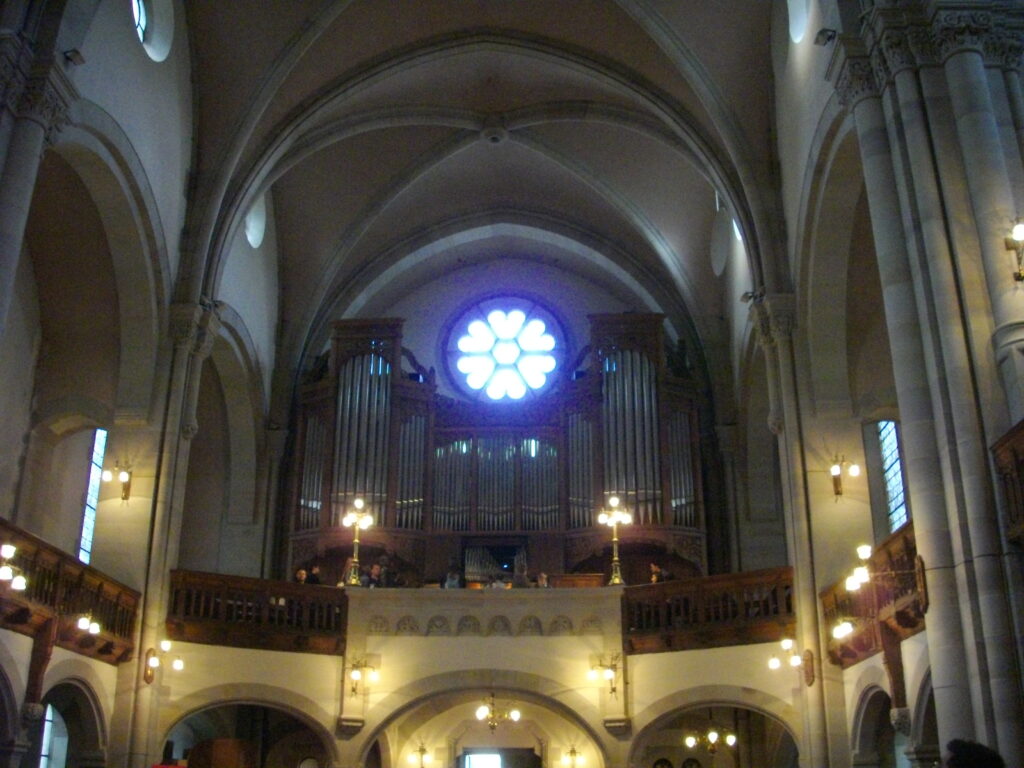 Orgue temple neuf Metz