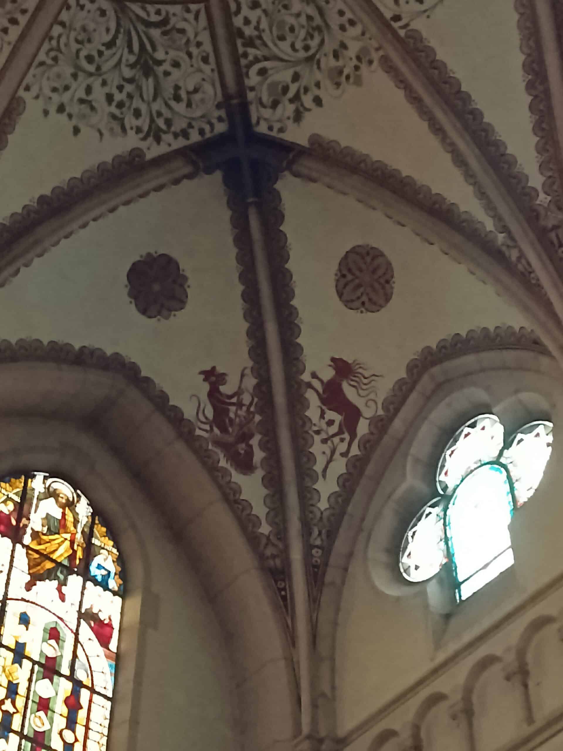 Historische Freskengalerie 209 Dekorative Langhausgewölbe – Metz · Saint-Joseph, fotografische Ansicht 4