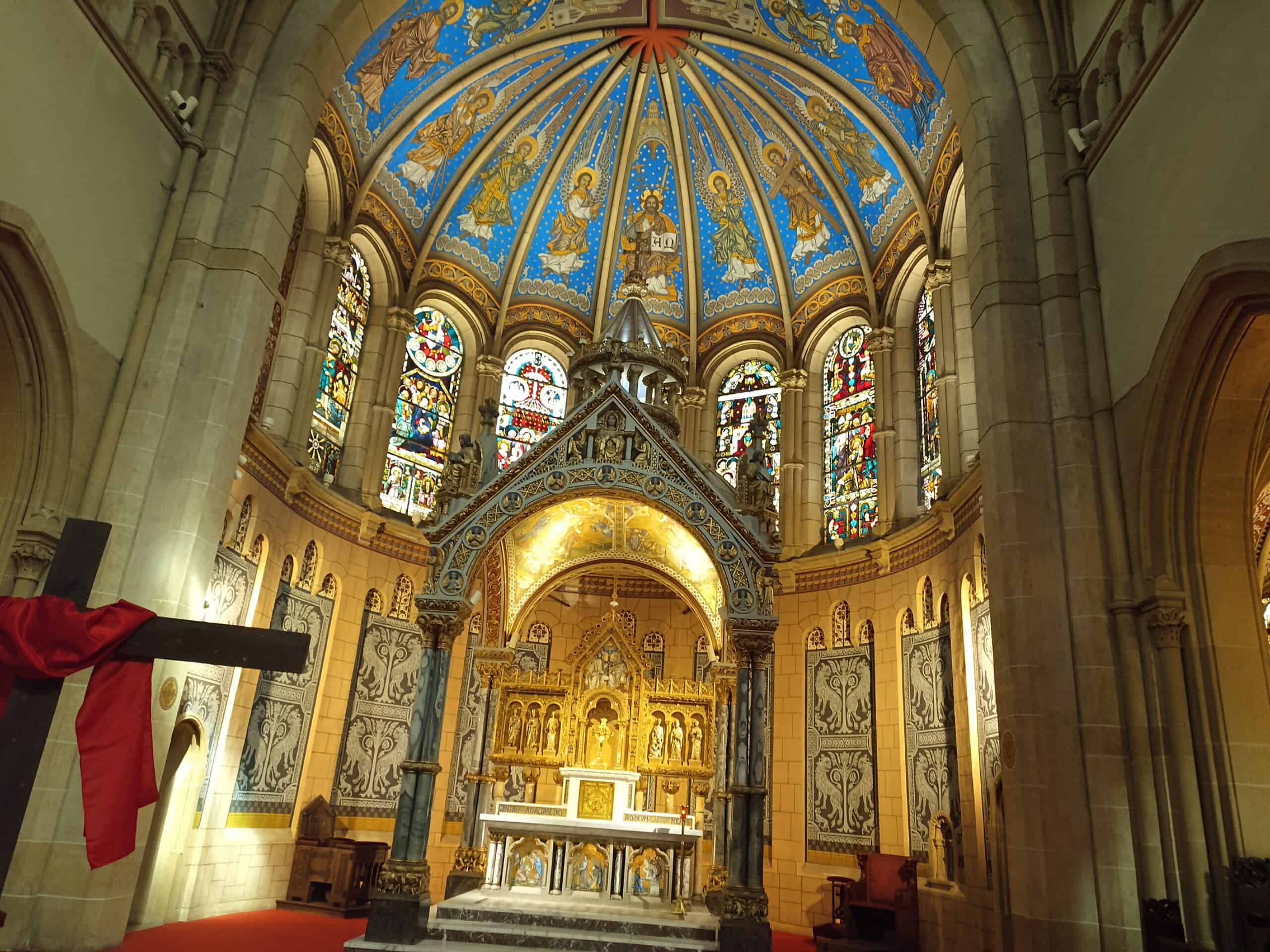 Historische Freskengalerie 202 Chor- und Apsisgewölbe – Metz · Saint-Joseph, fotografische Ansicht 1