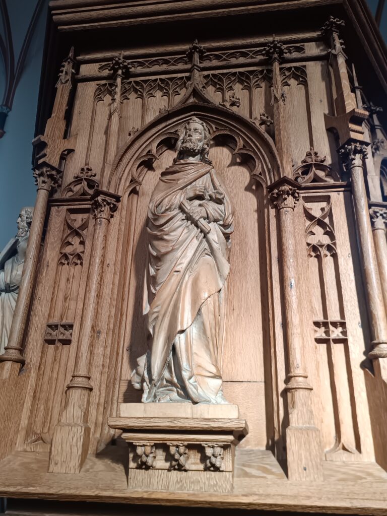 Brühl Badorf – Kanzel in der Kirche St. Pantaleon 4 IMG 20241013 105045 019