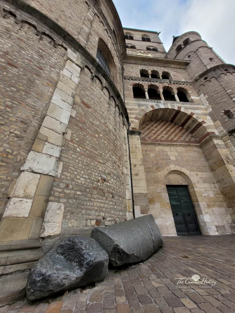 Trier Dom Domstein 2 Wasserzeichen
