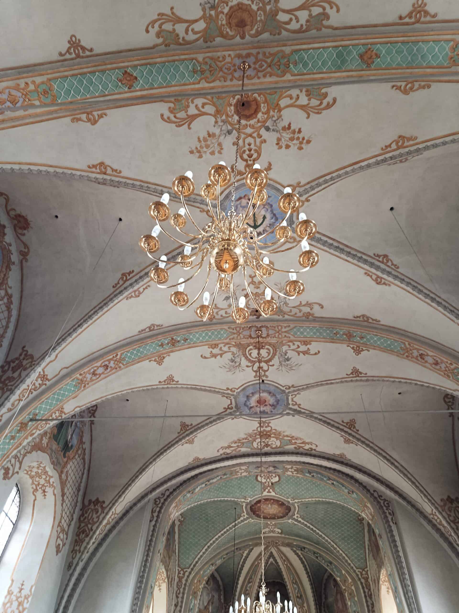 Historische Freskengalerie 153 Decken- und Gewölbemalereien – Lieser · Kirche St. Peter,, fotografische Ansicht 3