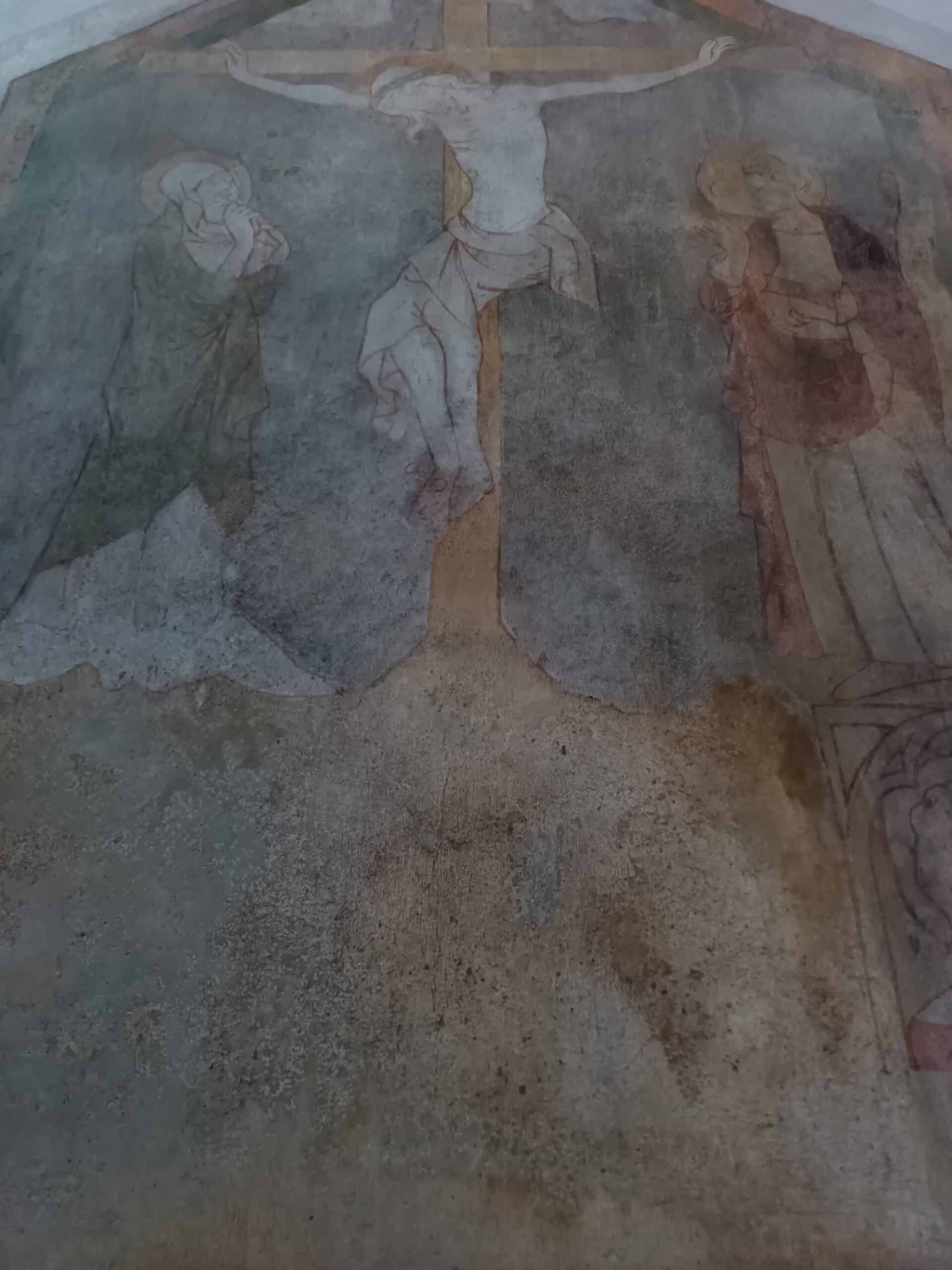 Historische Freskengalerie 140 Kreuzigungsdarstellung – Köln · St. Andreas, fotografische Ansicht 3