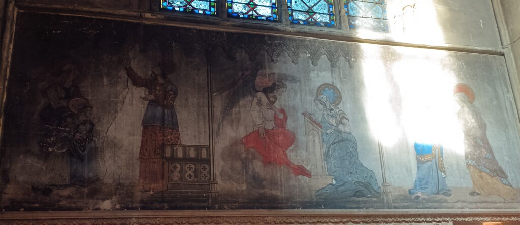 Metz – Wandmalerei & Grabdenkmal (Église Saint-Martin) | Kunstschatz aus dem 16. Jahrhundert 3 1