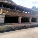 Bauwerke entlang der Pilgerwege 8 Historisches Waschhaus (Lavoir) in Taillancourt am Chemin des Allemands