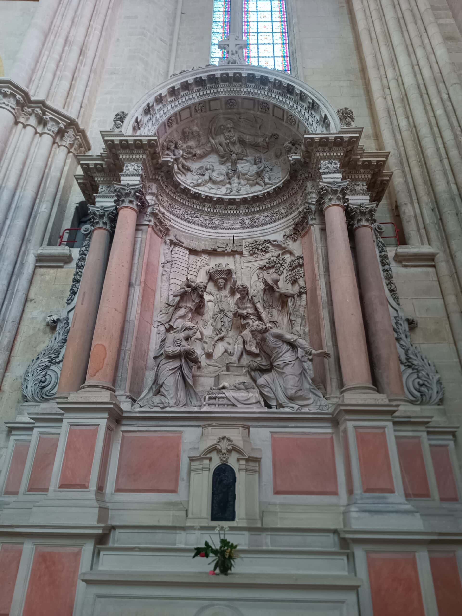 Altarretabel „Anbetung der Hirten“ in Cathédrale Saint-Étienne (Toul) – Fotoansicht 1.