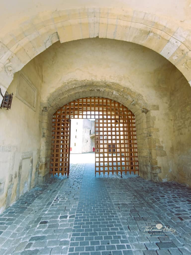 Innenansicht des Tor der Deutschen in Metz