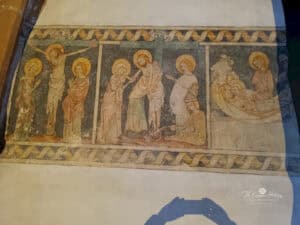 Fresken aus der zweiten Hälfte des 14. Jahrhunderts.