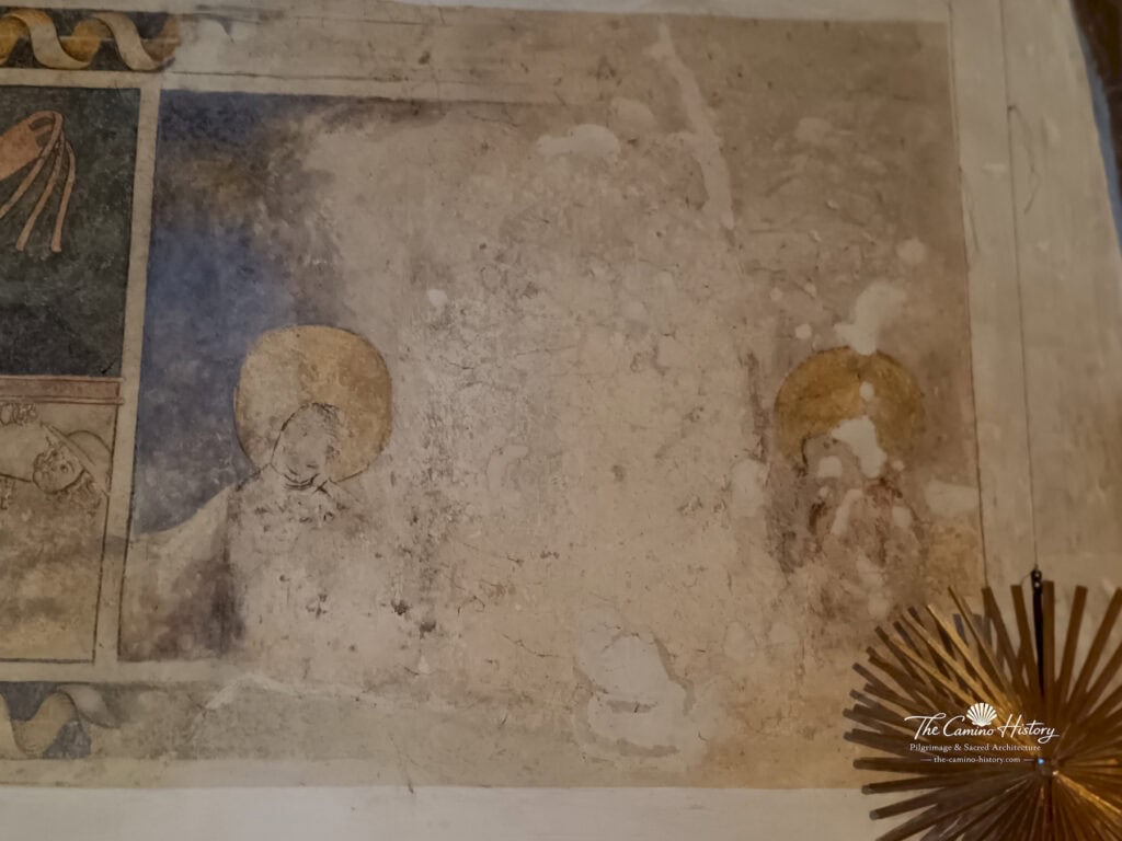 Fresken aus der zweiten Hälfte des 14. Jahrhunderts.