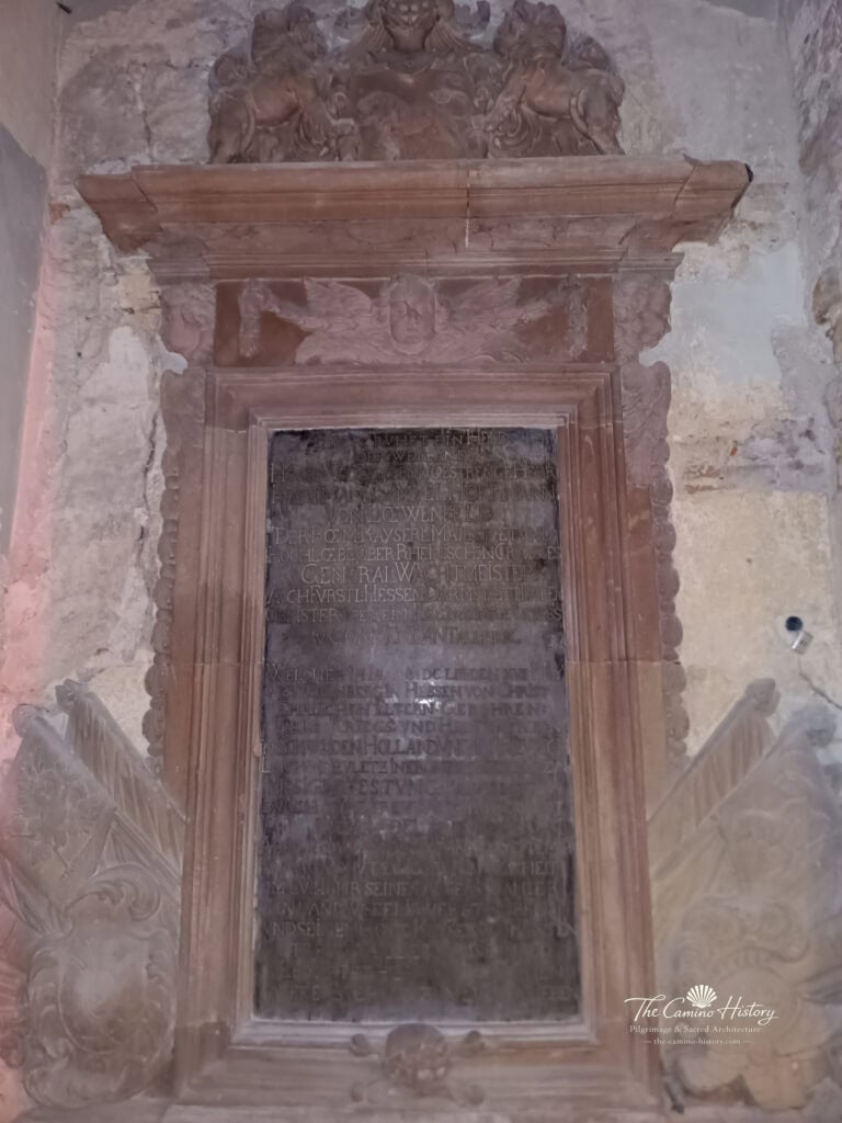 Epitaph von General Hartmann Samuel Hoffmann von Löwenfeld (1653–1709).