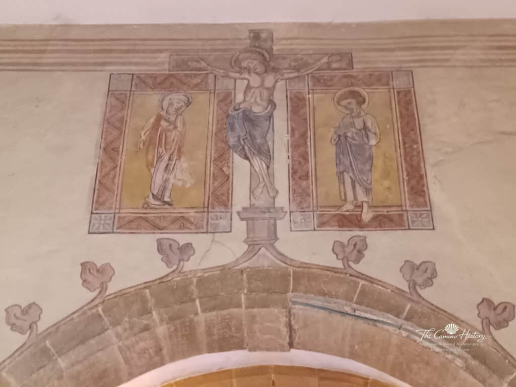 Fresken aus der zweiten Hälfte des 14. Jahrhunderts.