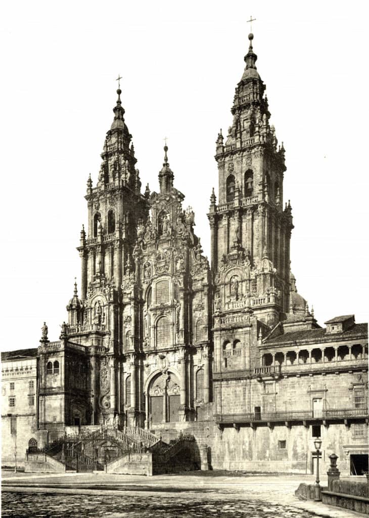 110 Santiago da Compostela Westfassade der Kathedrale