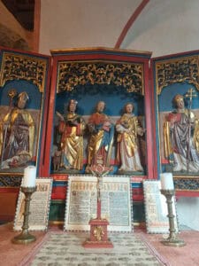 Markus-Matthias-Stephanus-Altar der Kirche St. Michael in Alken