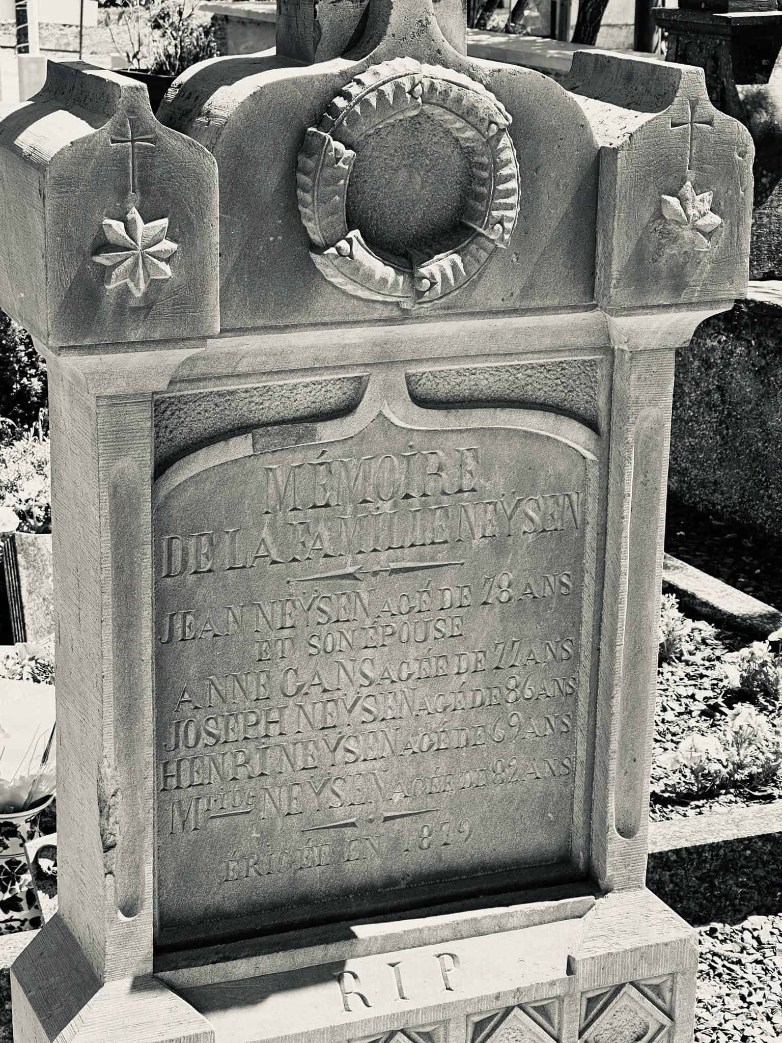 Grabmalaufnahme – Beho (012) – Friedhof Beho.