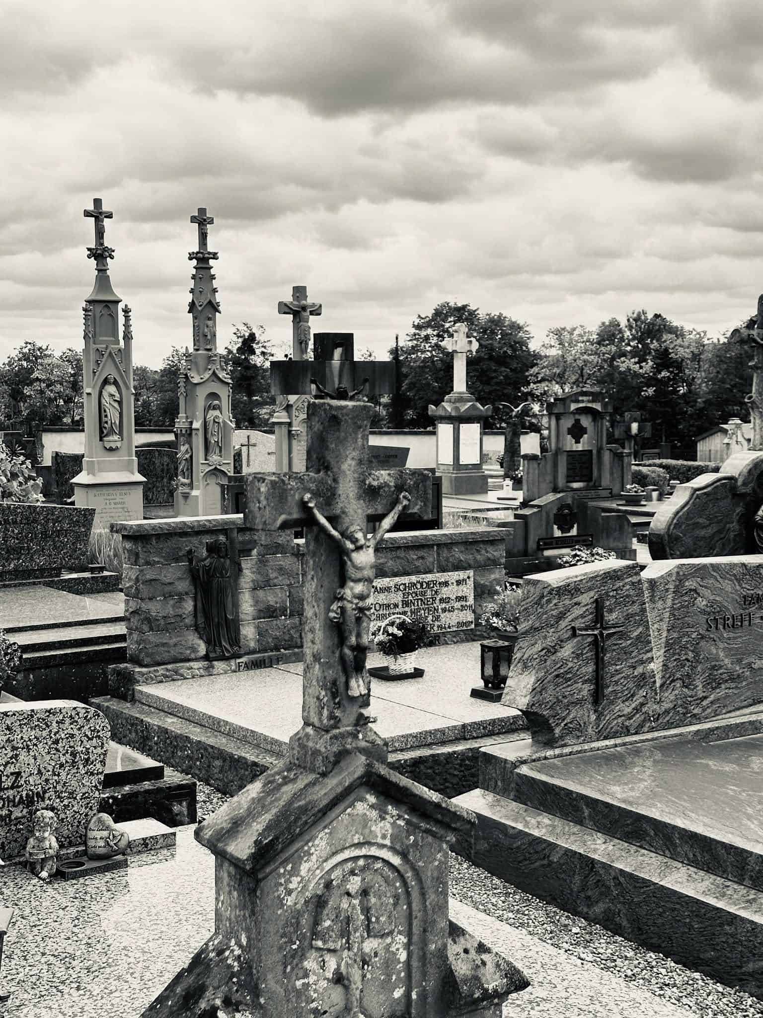 Friedhofsansicht – Beidweiler (029) – Friedhof Beidweiler.