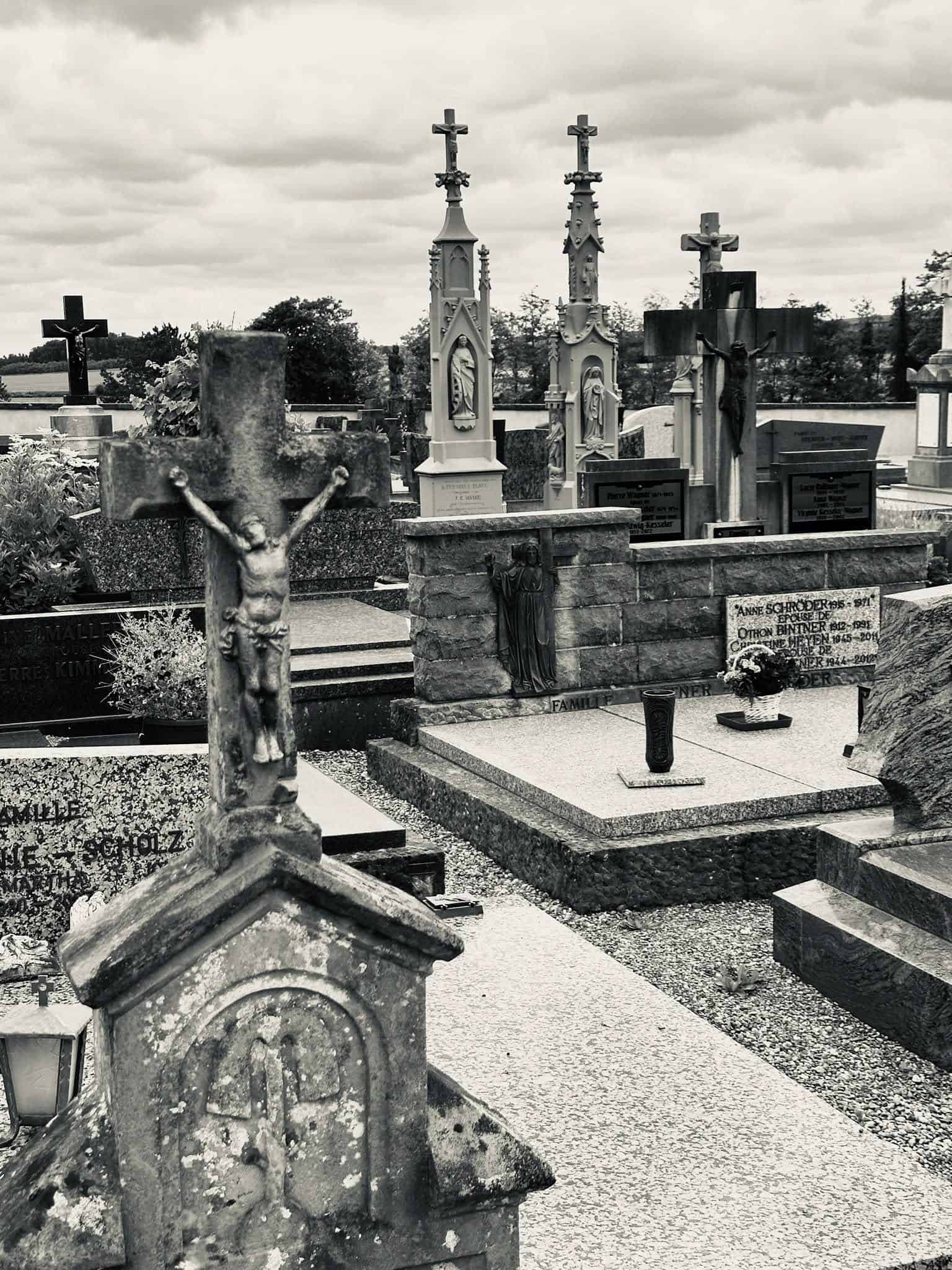 Friedhofsansicht – Beidweiler (033) – Friedhof Beidweiler.