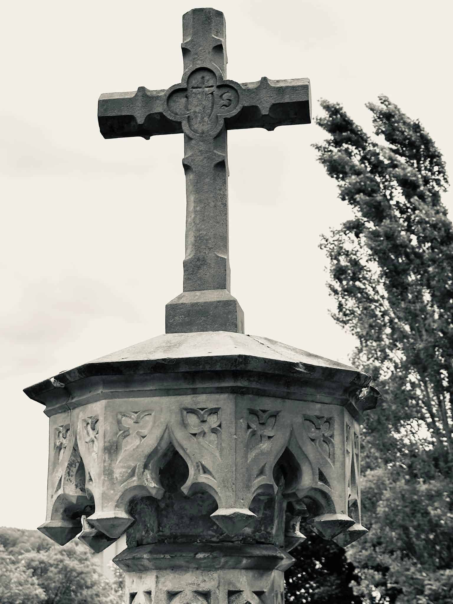 Grabmalaufnahme – Grevenmacher (028) – Friedhof Grevenmacher.