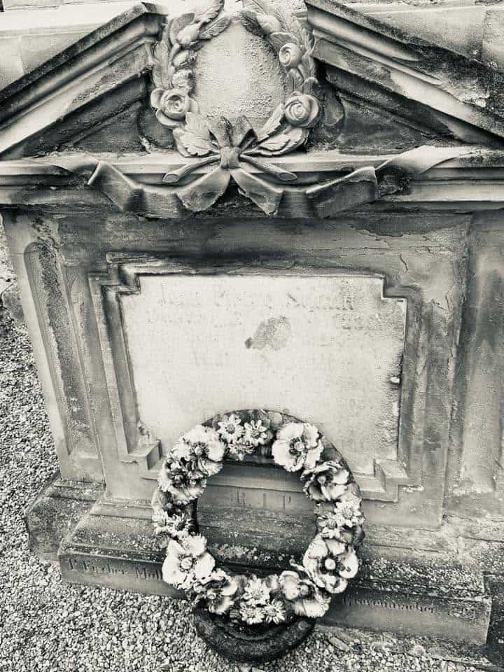 Grabmalaufnahme – Grevenmacher (064) – Friedhof Grevenmacher.