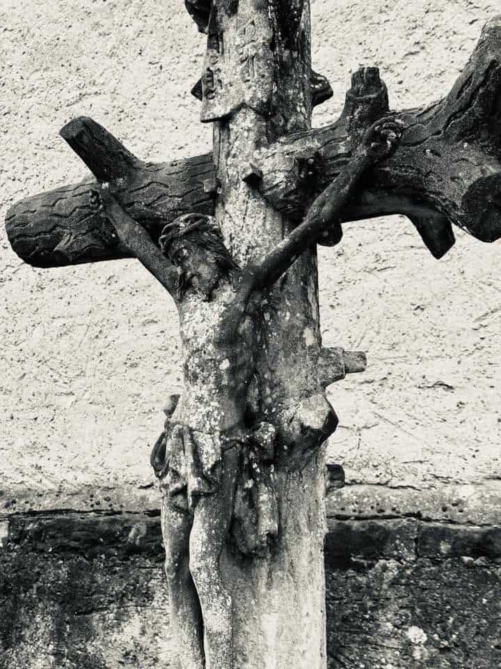 Christusdarstellung – Grevenmacher (078) – Friedhof Grevenmacher. Darstellung: Christus.