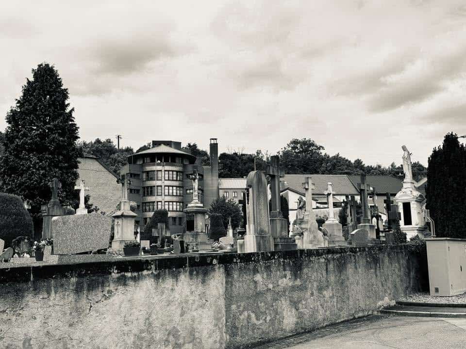 Friedhofsansicht – Grevenmacher (098) – Friedhof Grevenmacher.