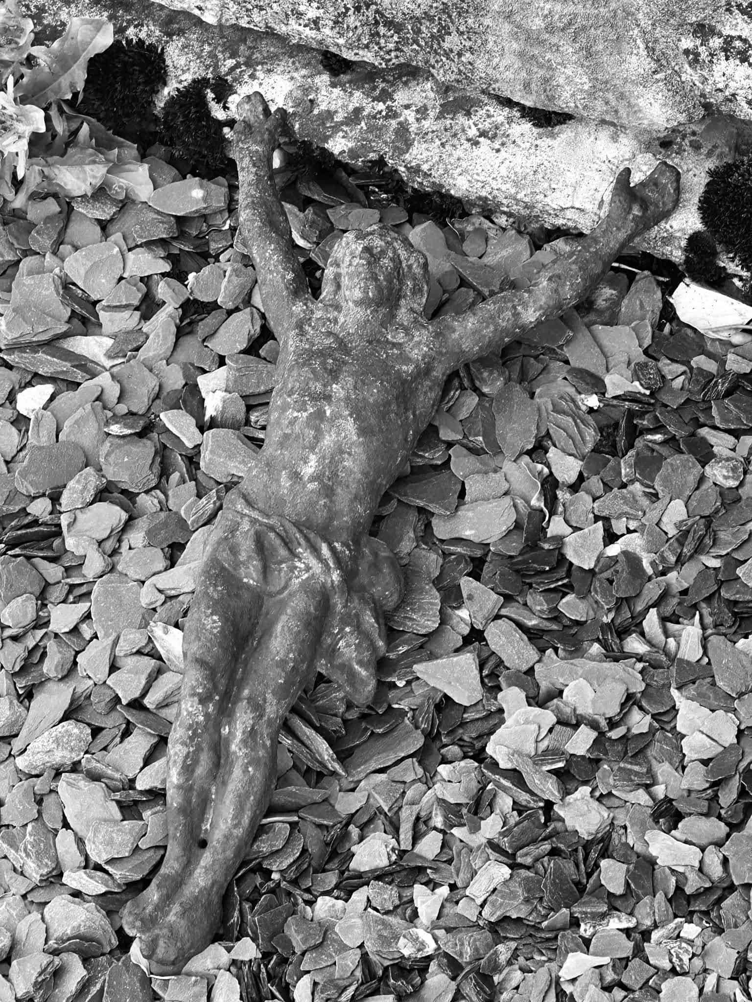 Christusdarstellung – Longchamps (001) – Friedhof Longchamps. Darstellung: Christus.