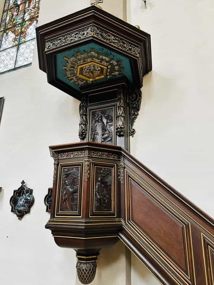 Kanzel – St. Johann auf dem Stein, Grund