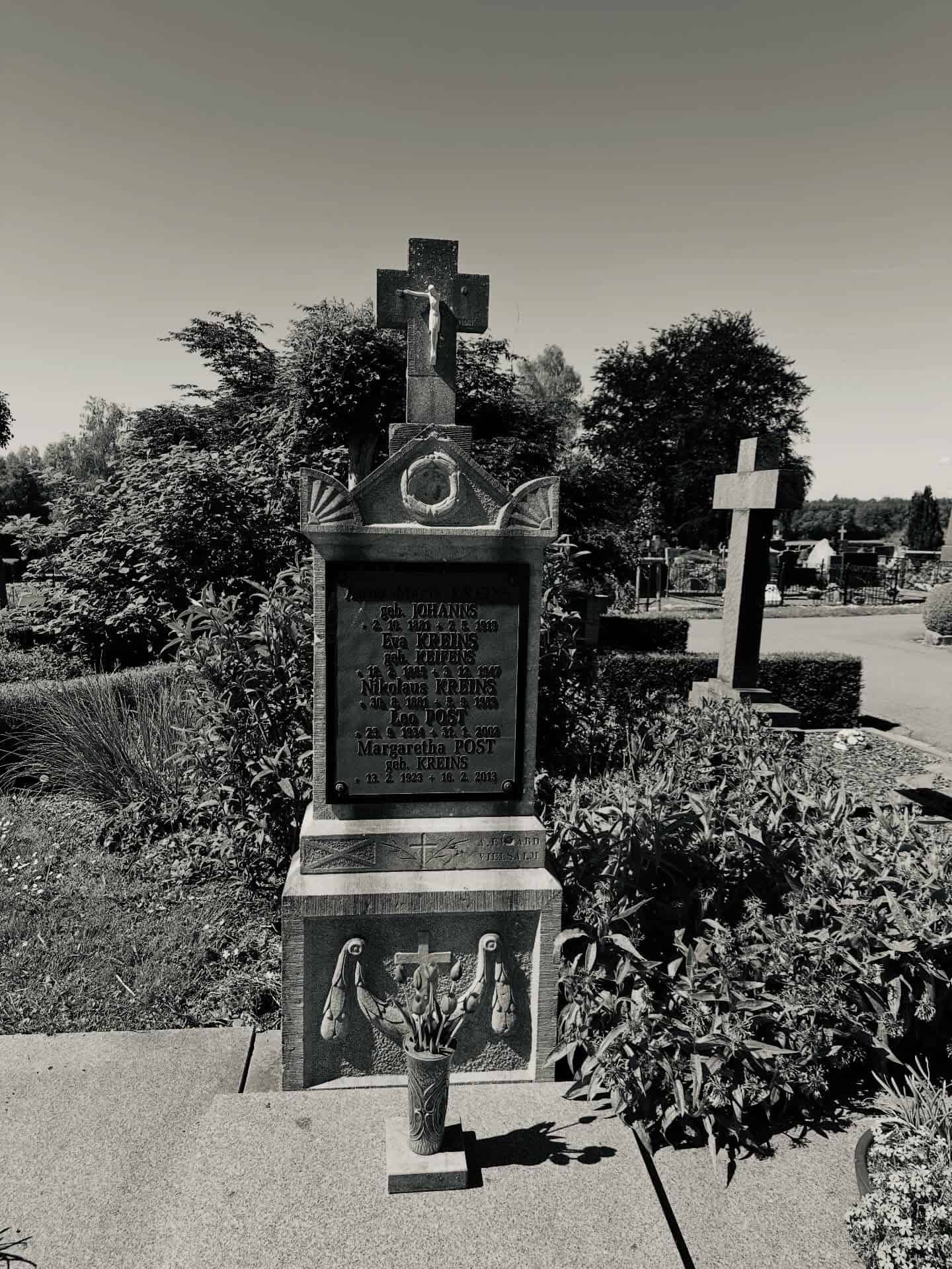 Grabmalaufnahme – Sankt Vith (013) – Friedhof Sankt Vith.