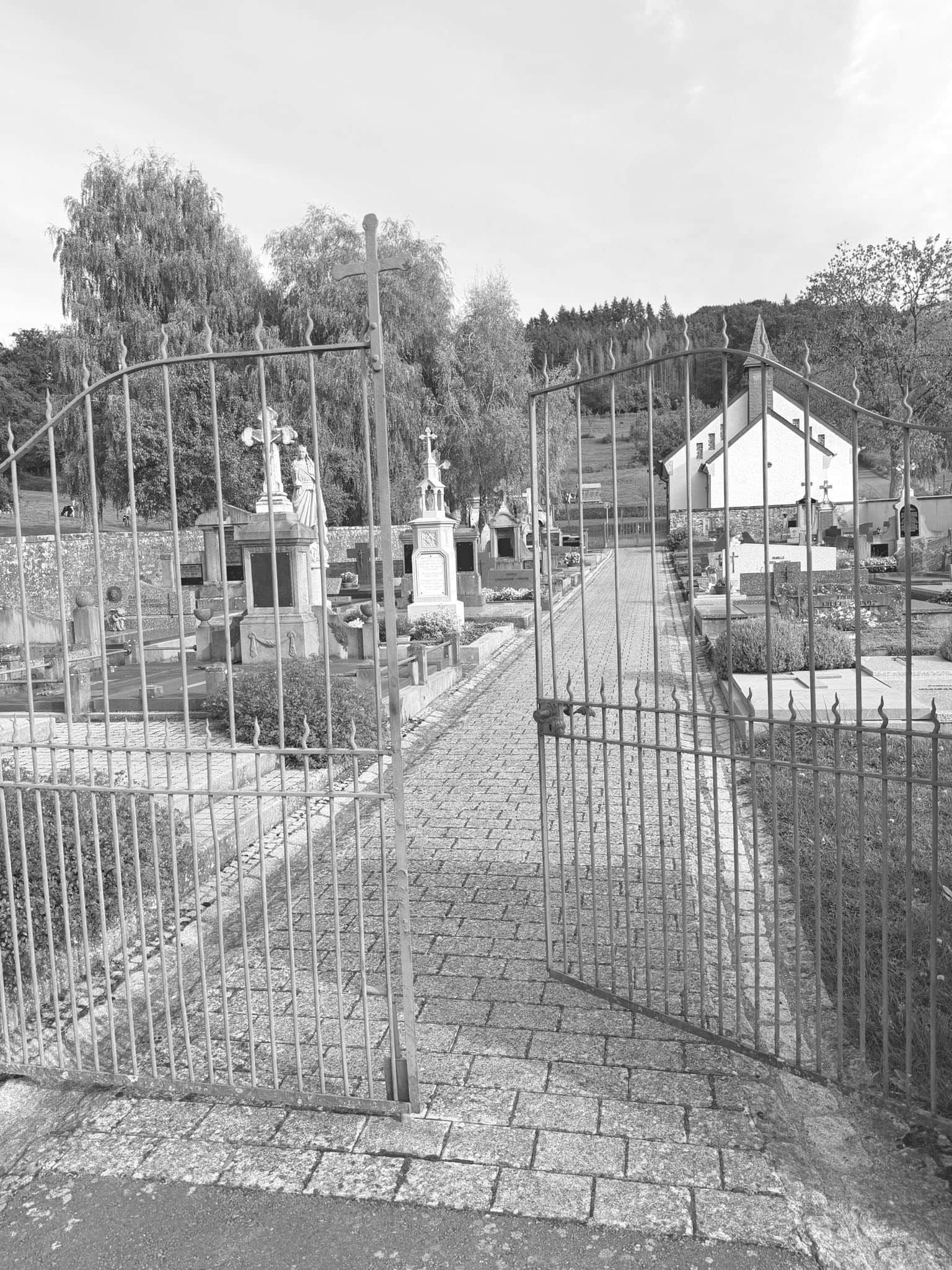 Friedhofsansicht – Ermsdorf (008) – Friedhof Ermsdorf.