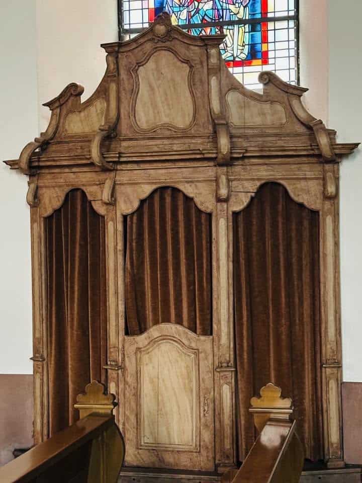 Beichtstuhl – St. Laurent, Grevenmacher