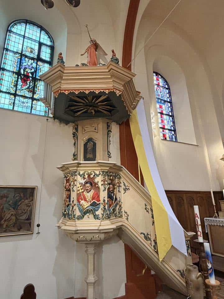 Kanzel – St. Peter und Paul, Grosbous