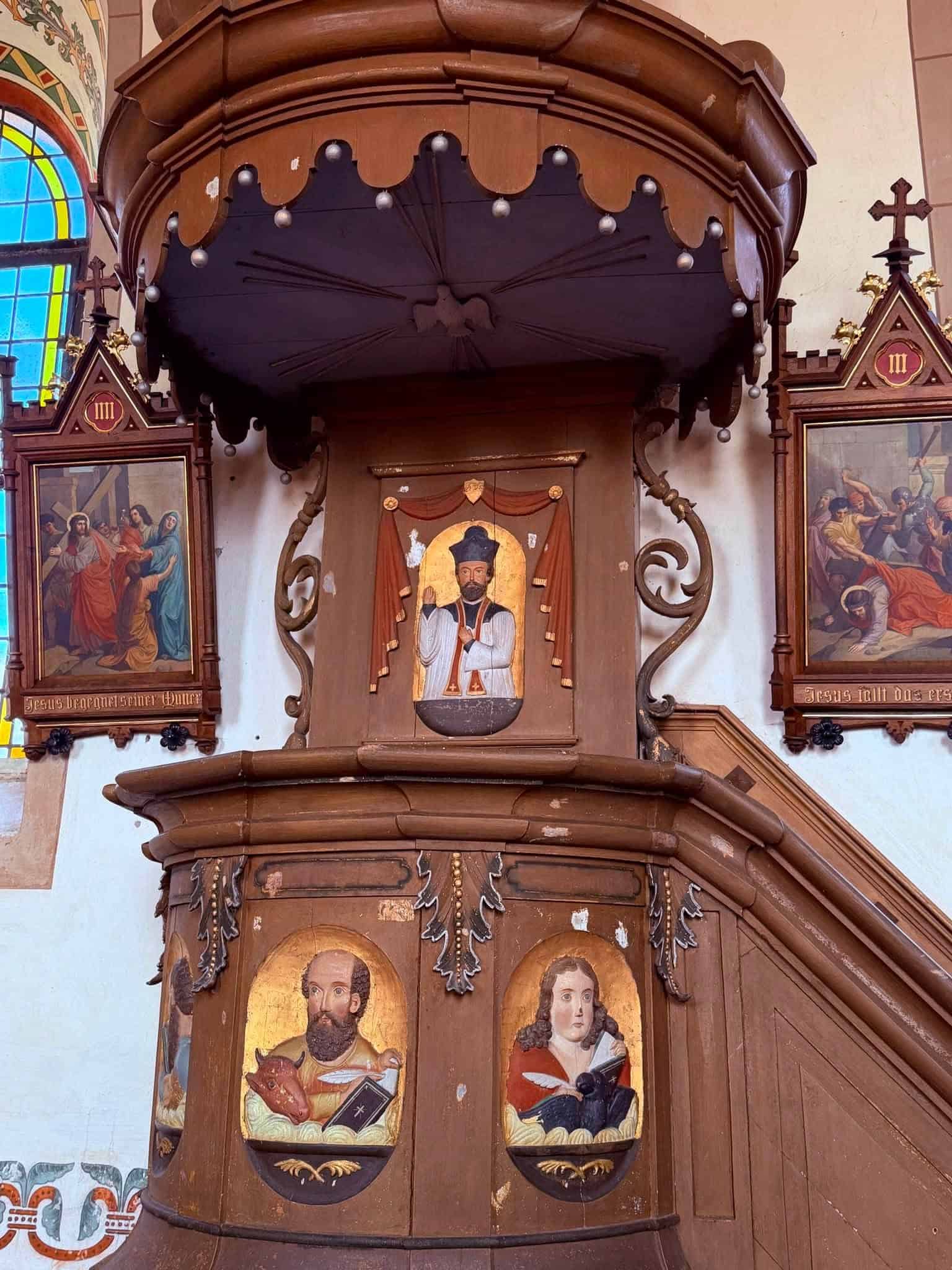Kanzel – St. Johannes, Sevenig