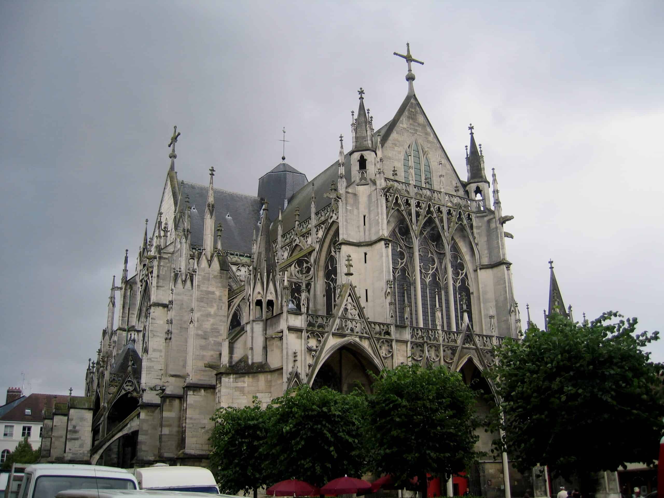 Gotische Kirche Saint-Urbain in Troyes, bedeutendes Beispiel sakraler Architektur