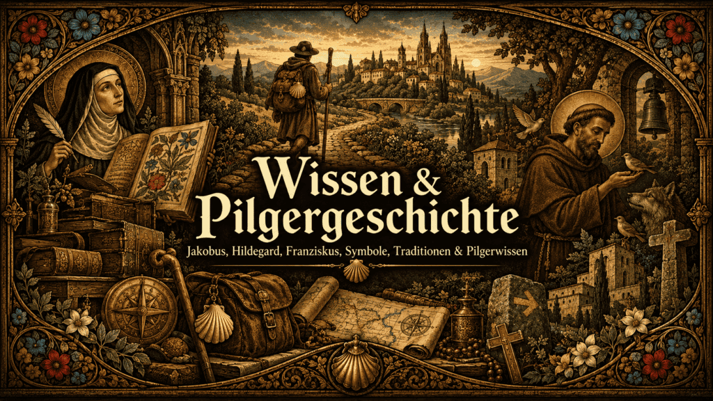 Wissen Pilgergeschichte im Abendgold