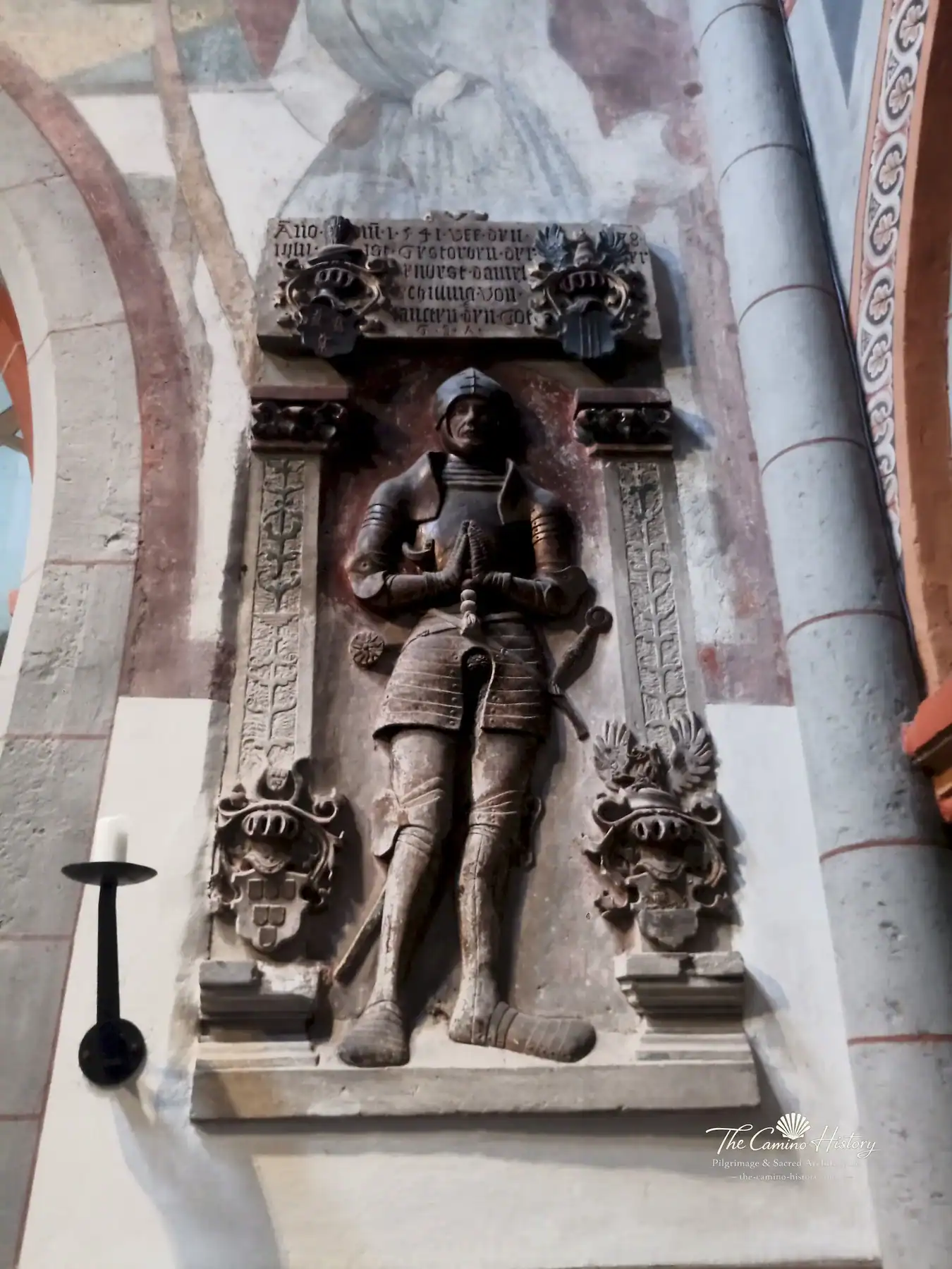 Grabdenkmal des Daniel Schilling von Lahnstein – Andernach - Pfarrkirche Maria Himmelfahrt.