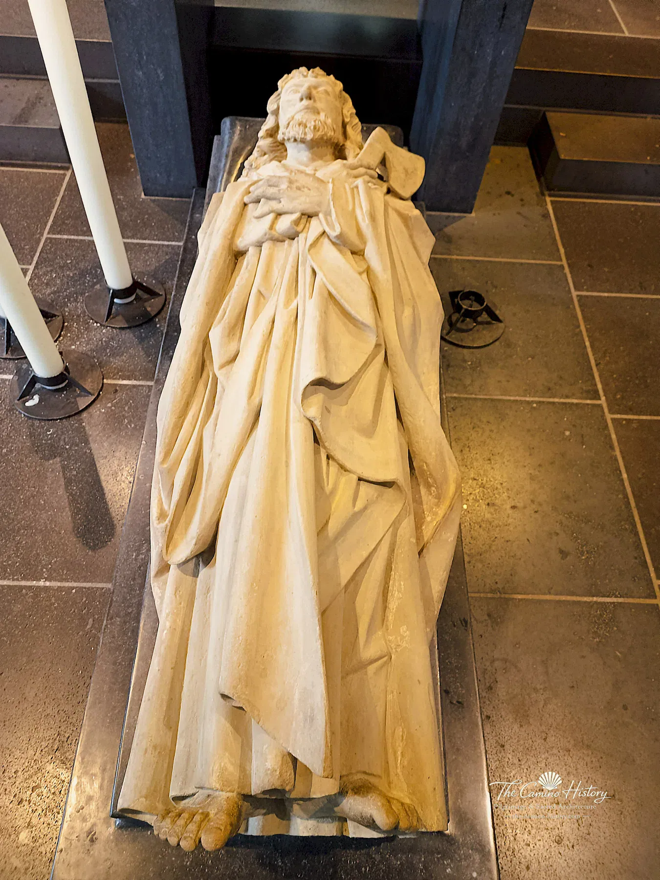 Grabmalaufnahme – Trier – Trier - Basilika St Matthias.