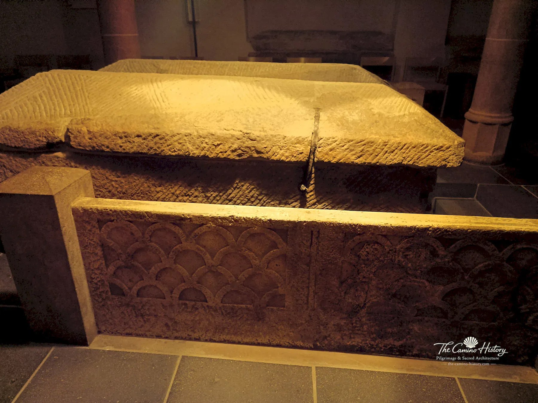 Grabmalaufnahme – Trier – Trier - Basilika St Matthias.