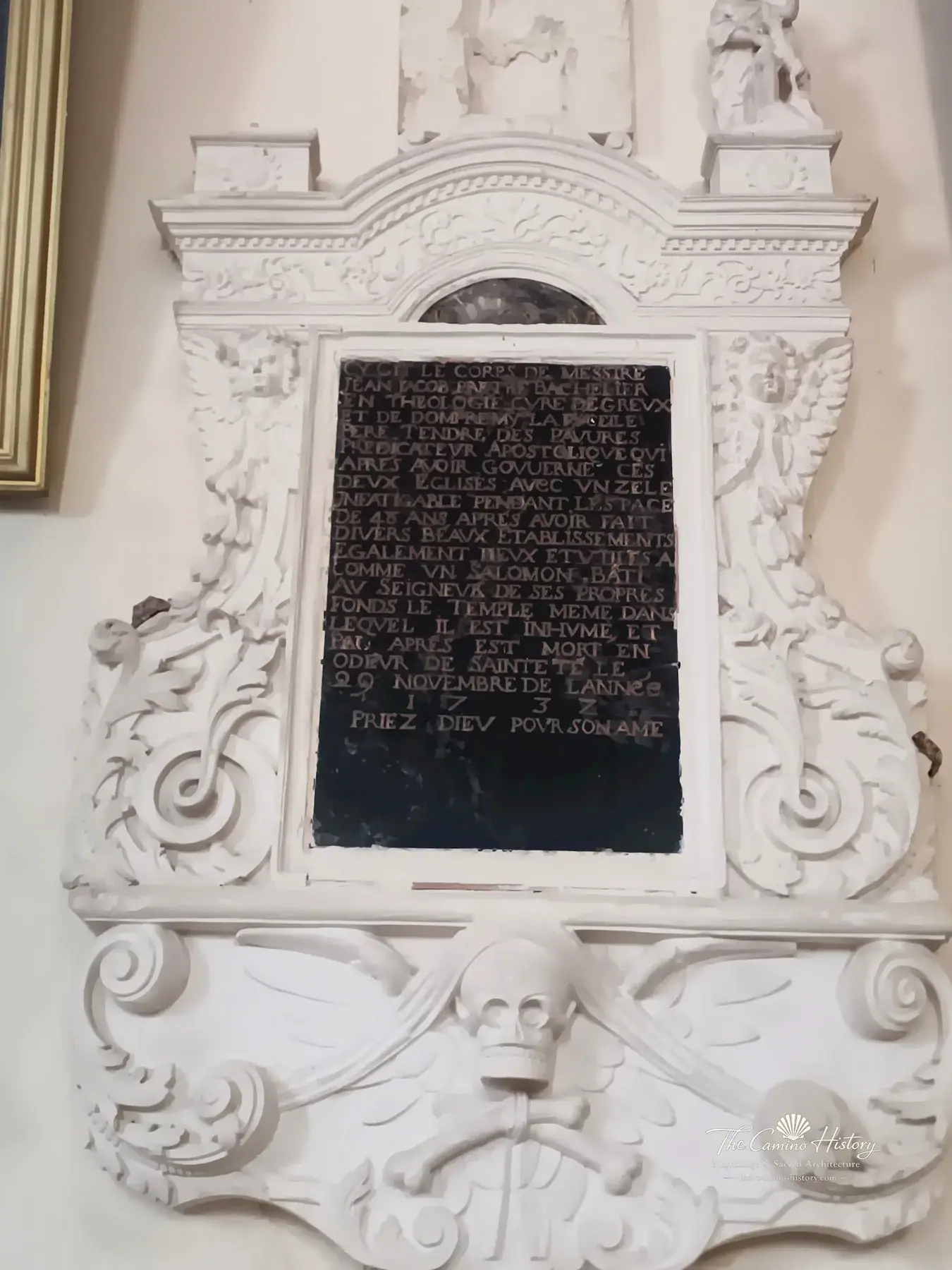 Grabmalaufnahme – Greux – Greux - Église Saint-Maurice.